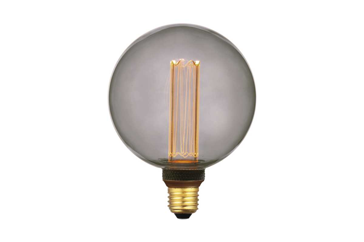 Haluta Lichtbron Smoke - 12,5 cm - Smokey Black