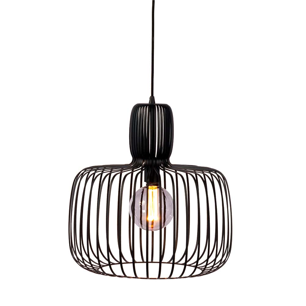Haluta Hanglamp - 55 cm - Zwart - Afbeelding 4