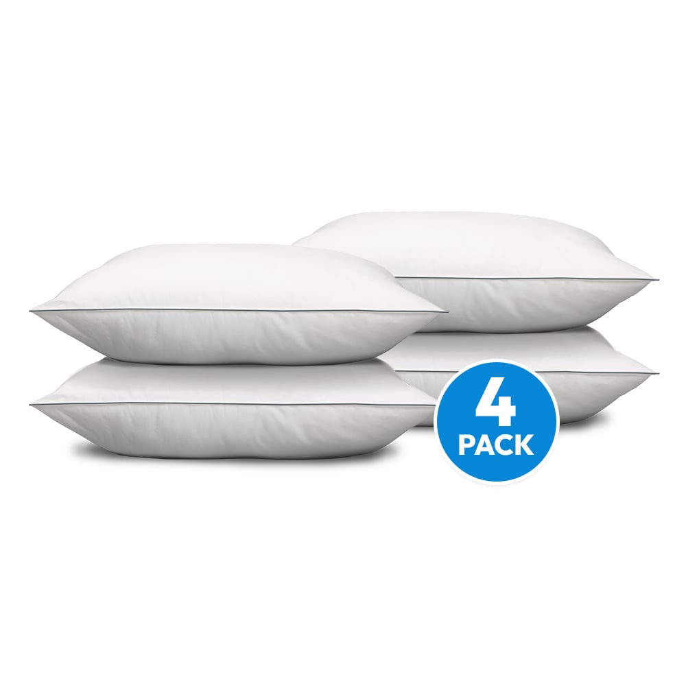 4-Pack Haluta Master - Microvezel Classic Hoofdkussen - 60 x 70 x 10 cm