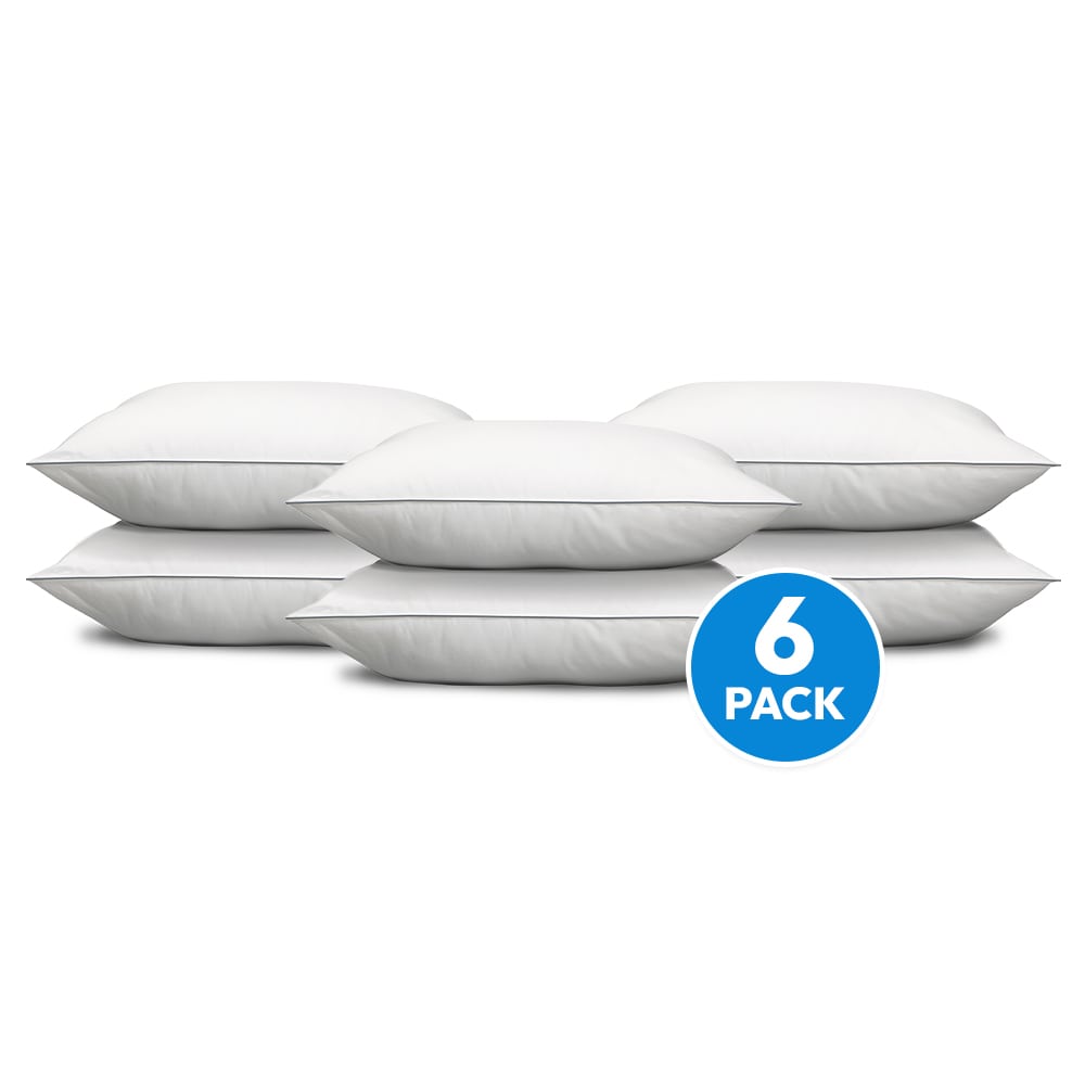 6-Pack Haluta Master - Microvezel Classic Hoofdkussen - 60 x 70 x 10 cm