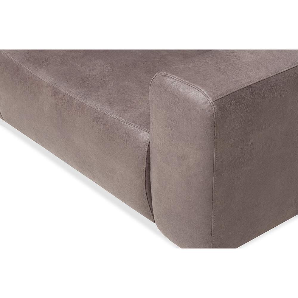 Haluta Hoekbank Utrecht - 275 x 210 x 77 cm - Grijs - Links - Afbeelding 4