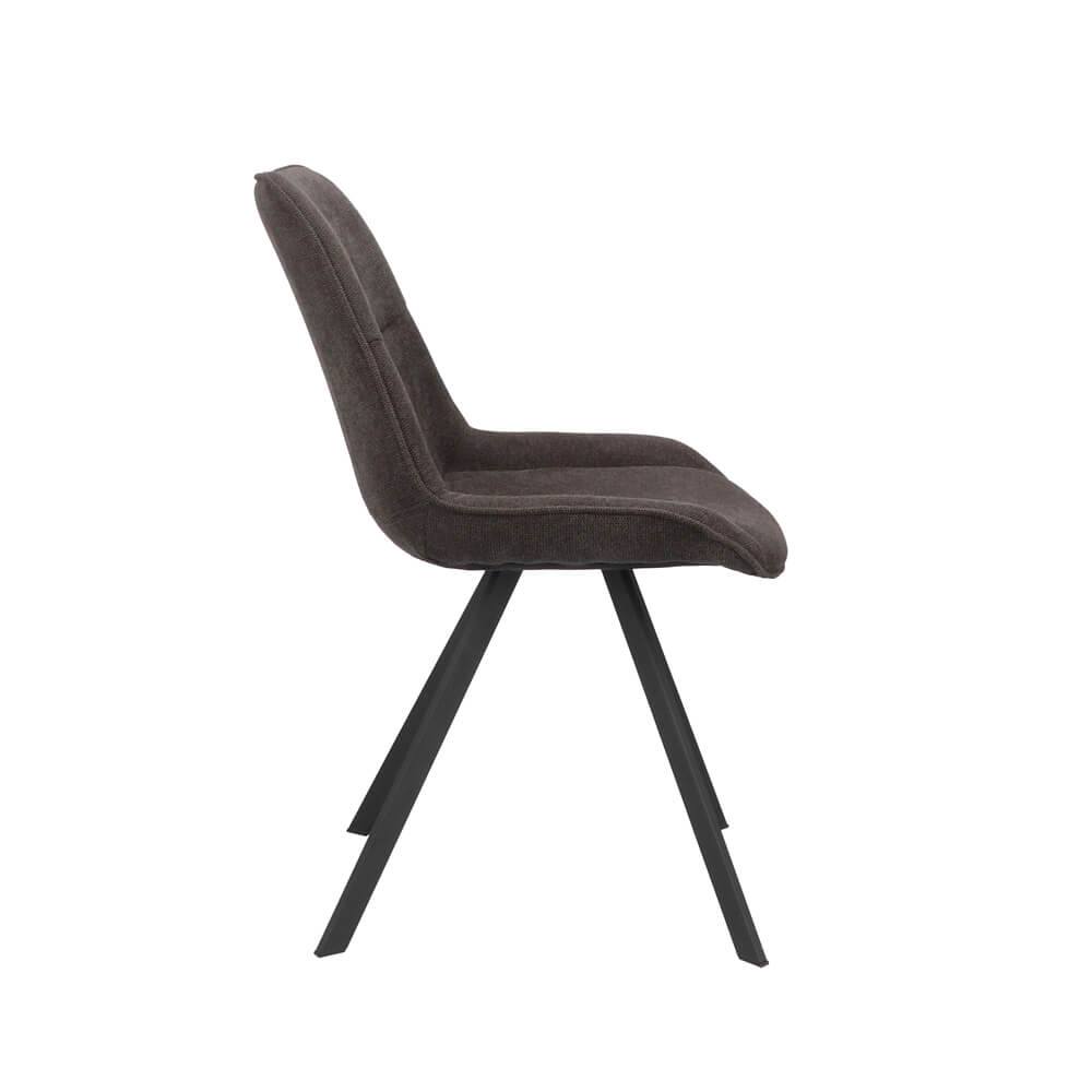 Haluta Eetkamerstoel Roos – Antraciet - Afbeelding 4