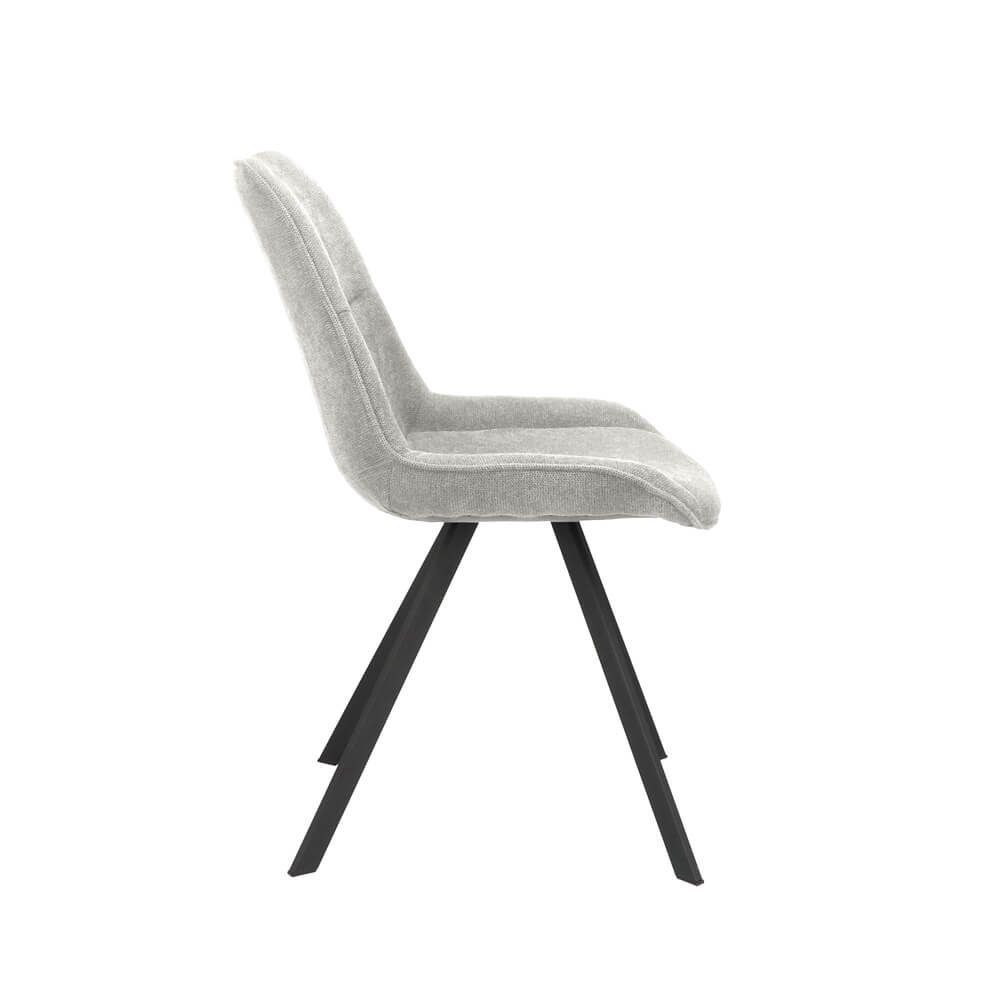 Haluta Eetkamerstoel Roos – Zinc - Afbeelding 4