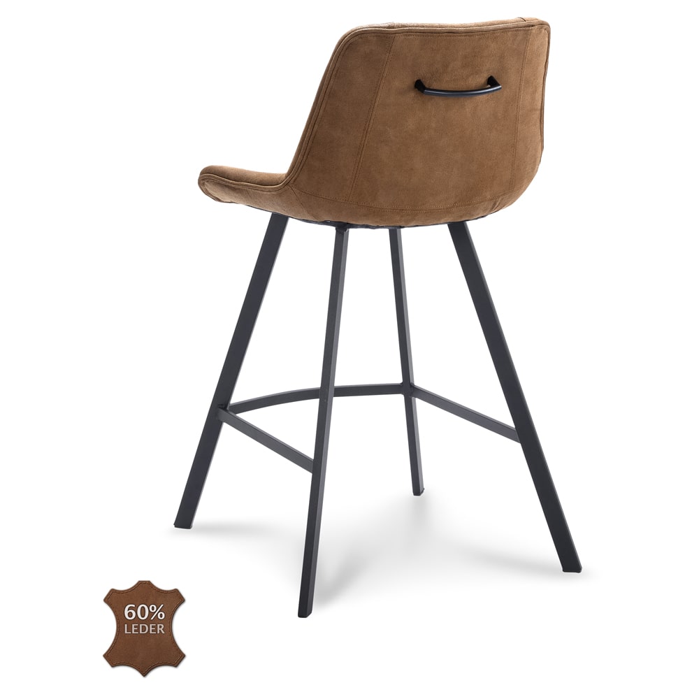 Haluta Barkruk Quinten – Camel (zithoogte 65cm) - Afbeelding 3