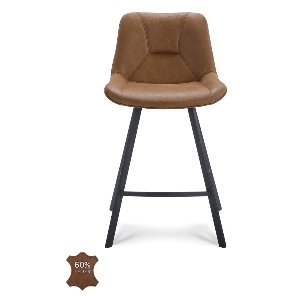 Haluta Barkruk Quinten – Camel (zithoogte 65cm) - Afbeelding 2