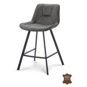 Haluta Barkruk Quinten – Grafiet (zithoogte 65cm)