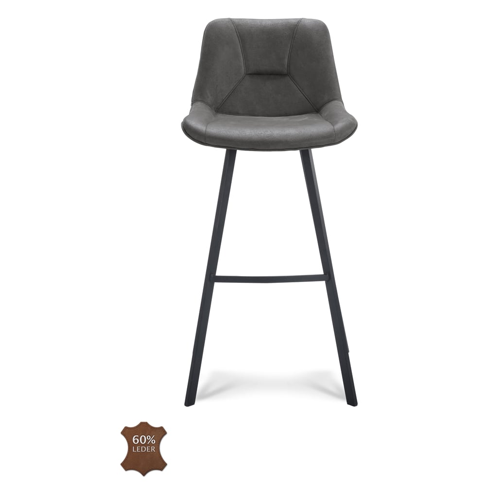 Haluta Barkruk Maurits – Grafiet (zithoogte 80cm) - Afbeelding 3