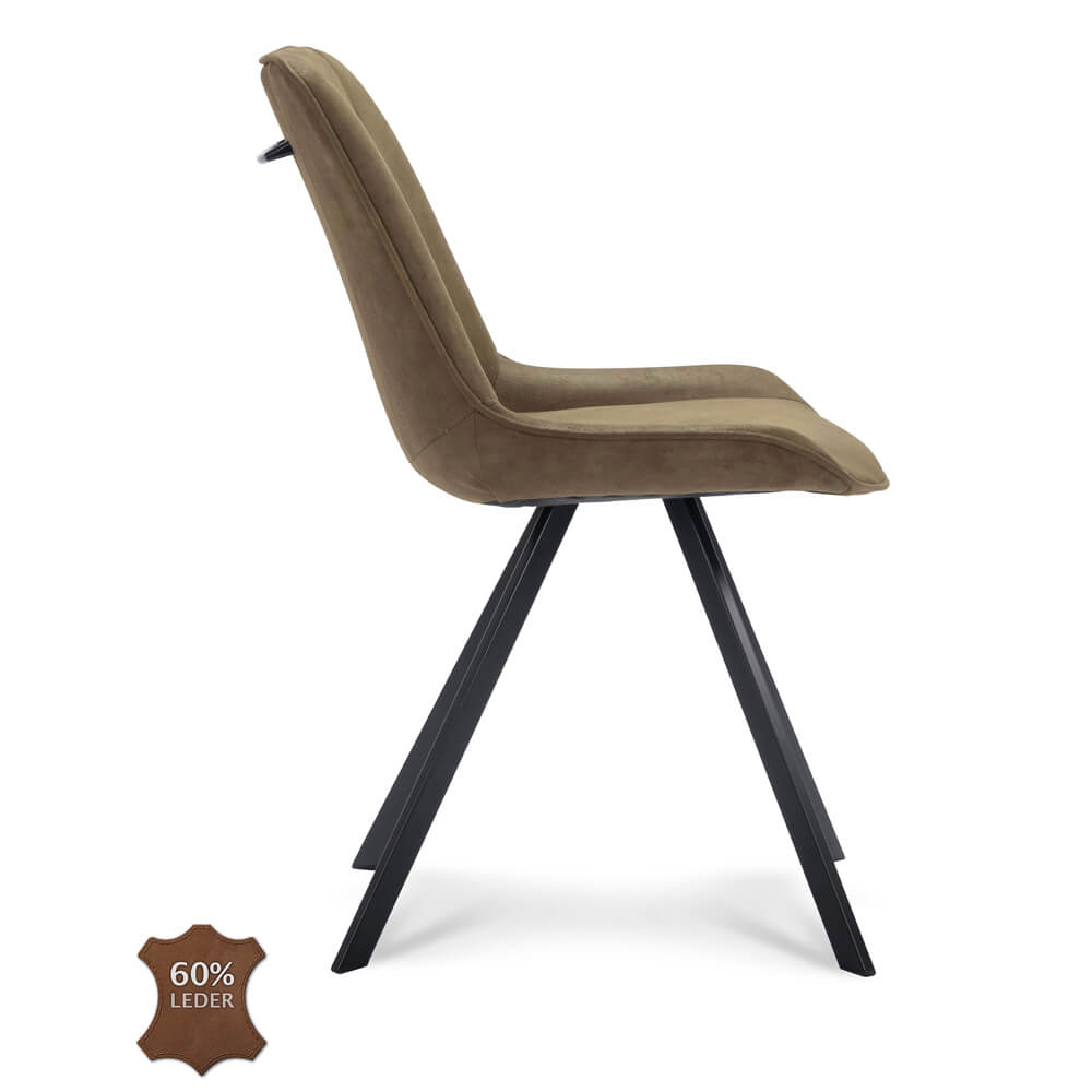 Haluta Eetkamerstoel Robin – Moss - Afbeelding 4