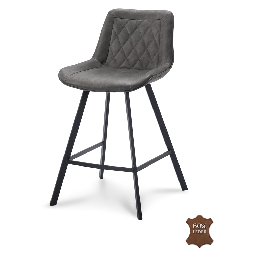 Haluta Barkruk Hans – Grafiet (zithoogte 65cm)