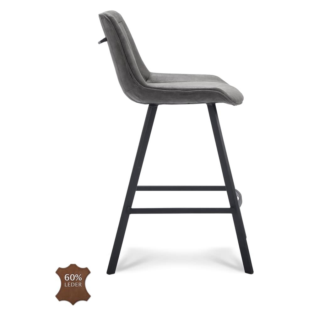 Haluta Barkruk Hans – Grafiet (zithoogte 65cm) - Afbeelding 2