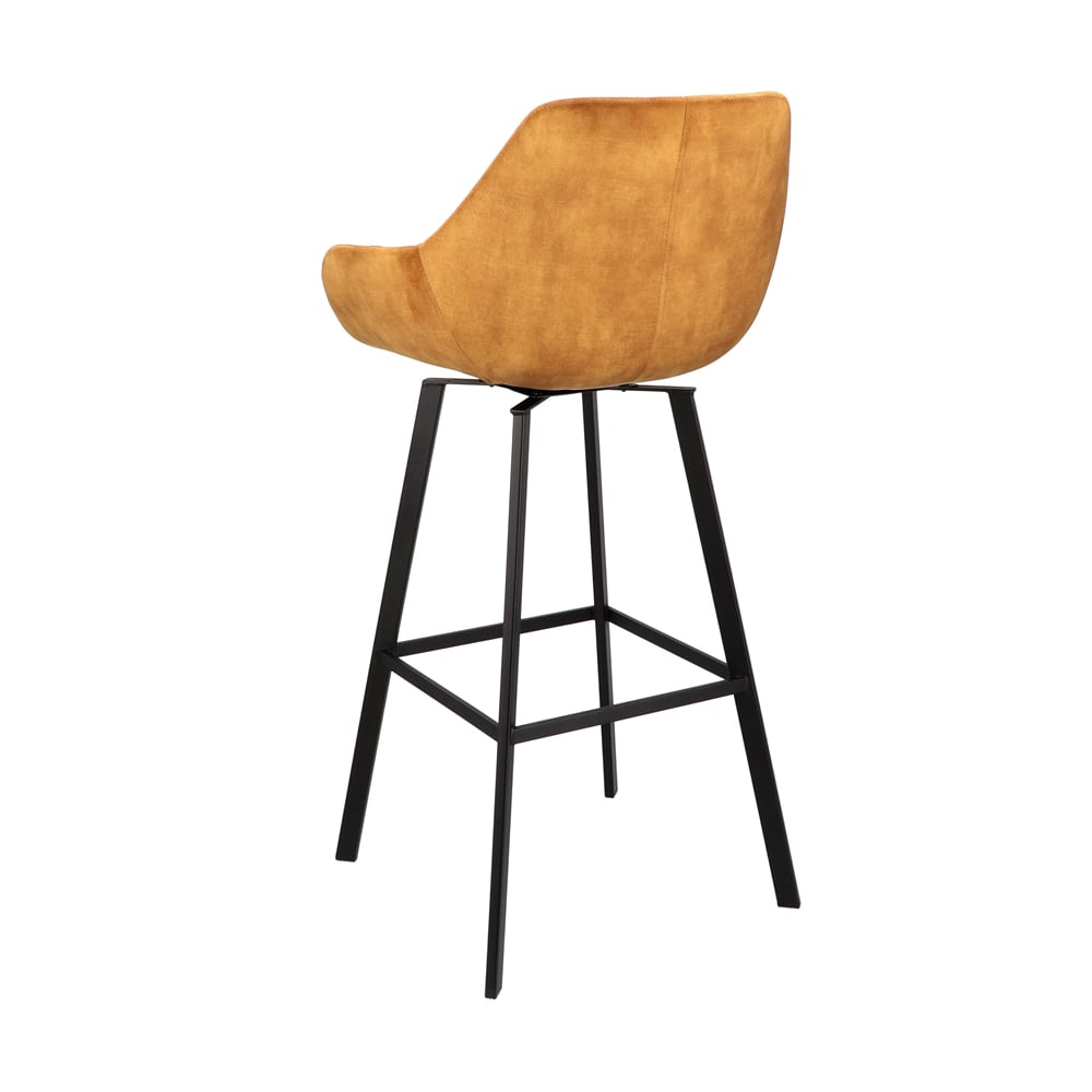 Haluta Barkruk Sophie – Cognac (zithoogte 80cm) - Afbeelding 4