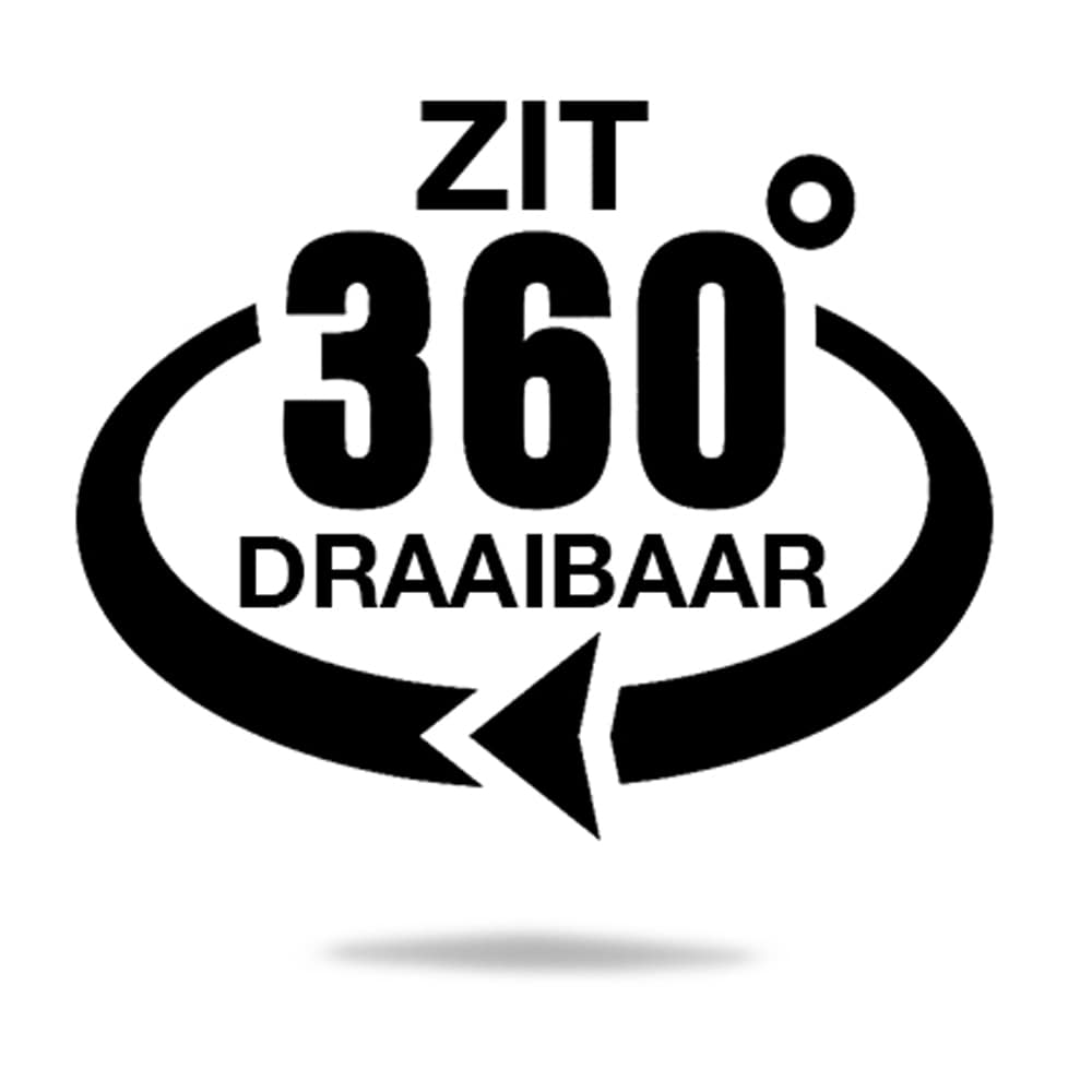 Haluta Barkruk Sophie – Antraciet (zithoogte 80cm) - Afbeelding 5