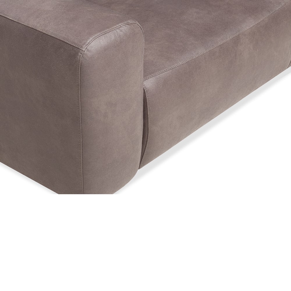 Haluta Hoekbank Utrecht - 275 x 210 x 77 cm - Grijs - Rechts - Afbeelding 5