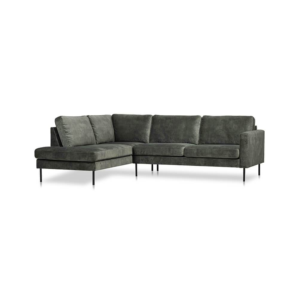 Haluta Hoekbank Arnhem - 247 x 195 x 84 cm - Groen - Links - Afbeelding 2