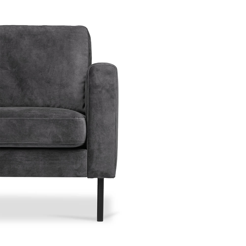 Haluta Hoekbank Arnhem - 247 x 195 x 84 cm - Antraciet - Links - Afbeelding 3