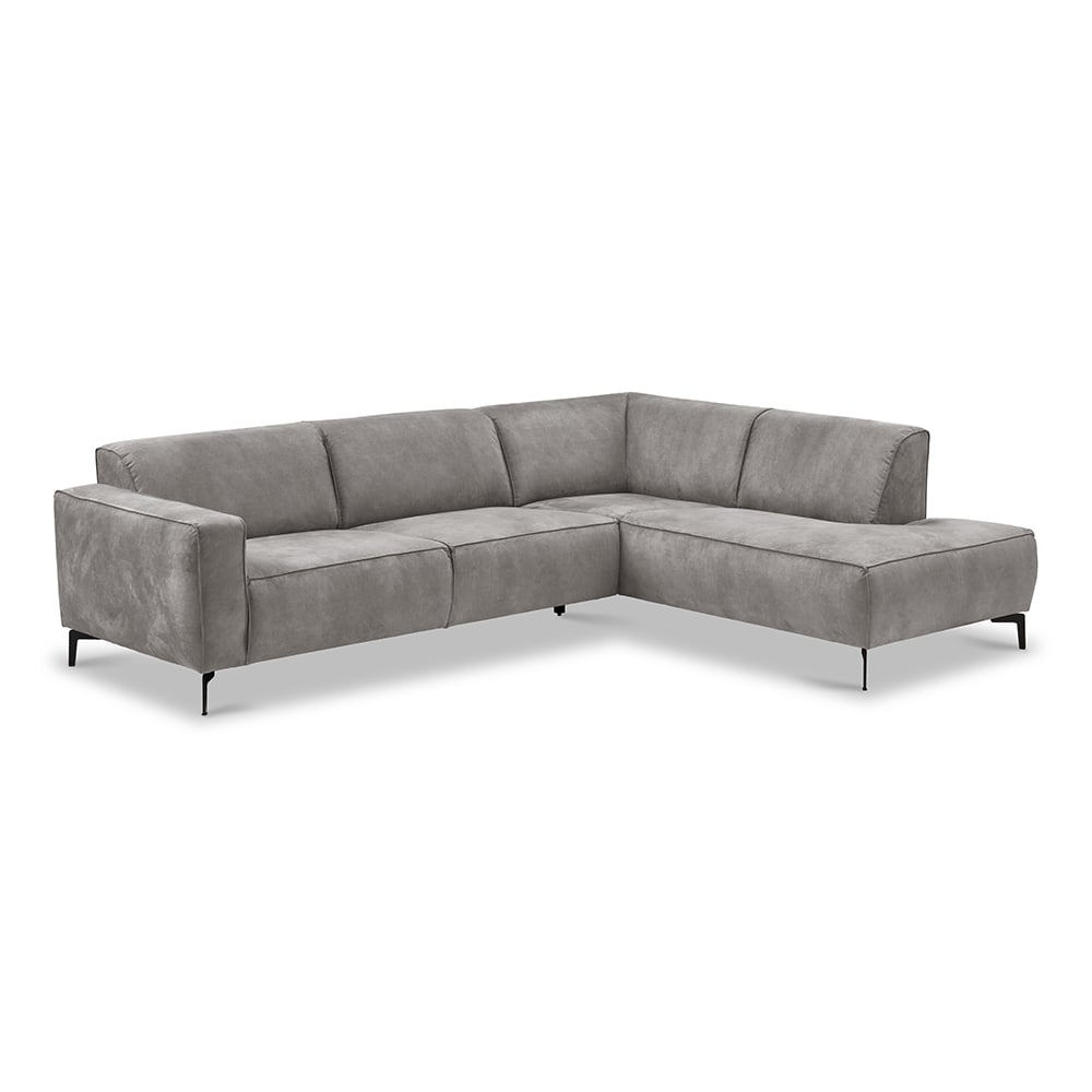Haluta Hoekbank Alkmaar - 270 x 209 x 77 cm - Grijs - Rechts - Afbeelding 2