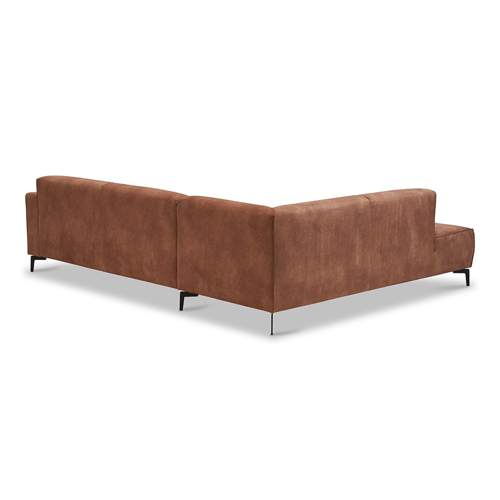 Haluta Hoekbank Alkmaar - 270 x 209 x 77 cm - Cognac - Links - Afbeelding 5