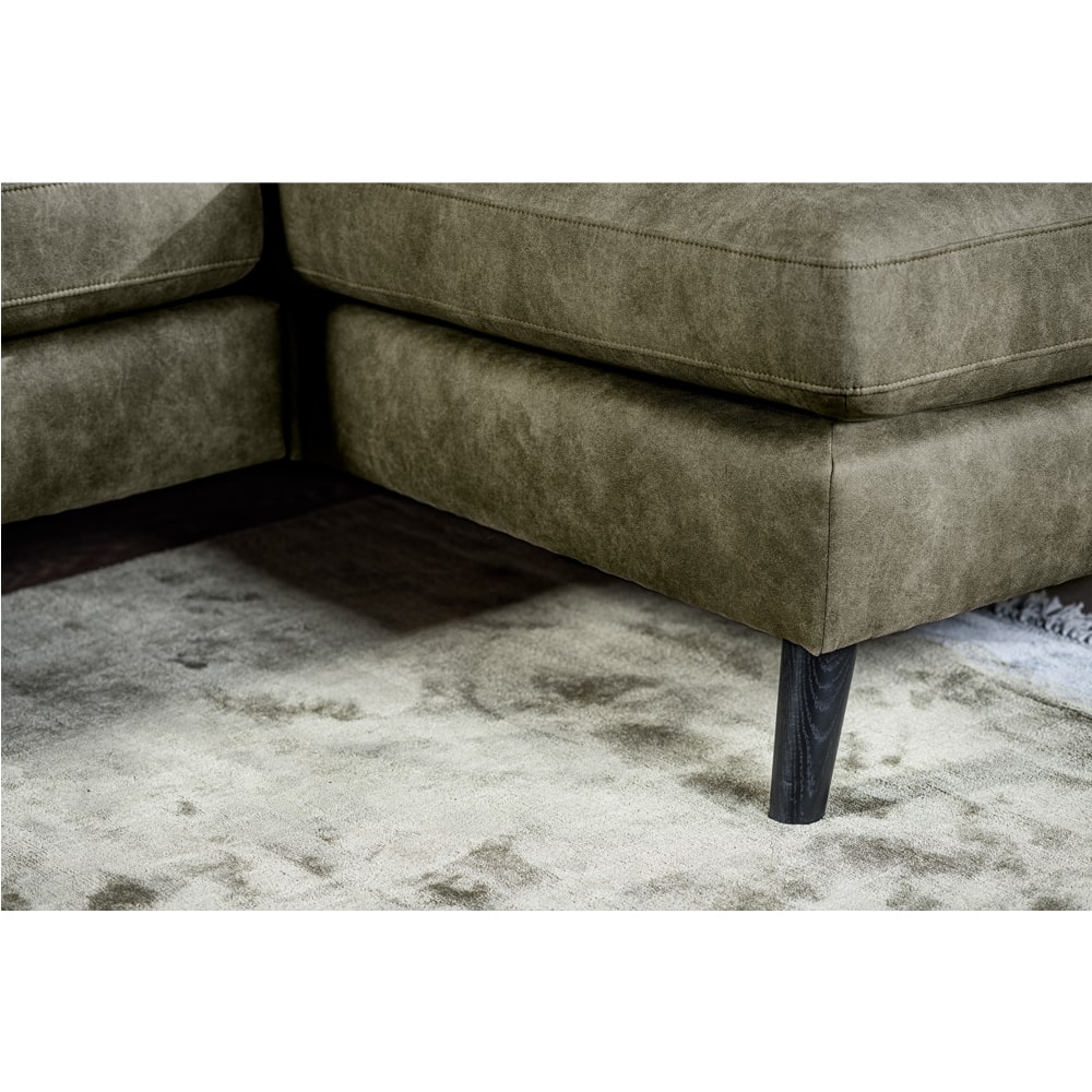 Haluta - Hoekbank Job – 258 x 155 x 83 cm – Groen – Rechts - Afbeelding 5