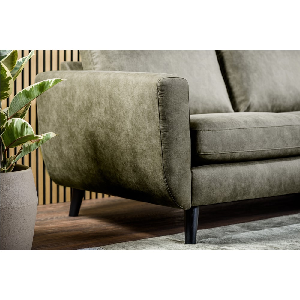 Haluta - Hoekbank Job – 258 x 155 x 83 cm – Groen – Rechts - Afbeelding 6