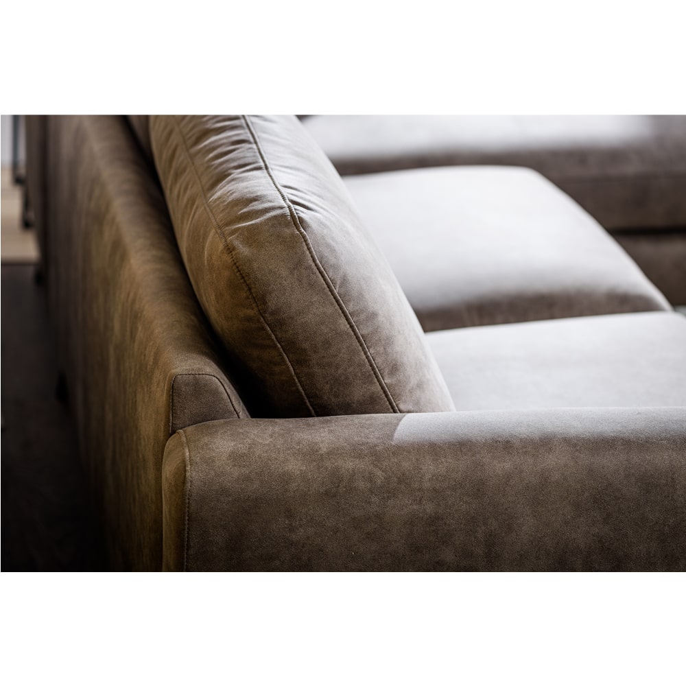 Haluta - Hoekbank Job – 258 x 155 x 83 cm – Taupe – Rechts - Afbeelding 6