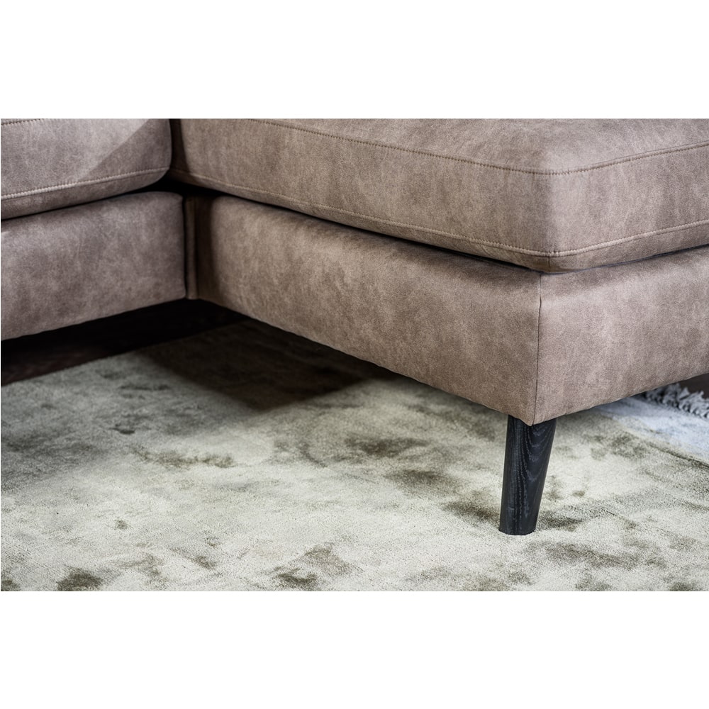 Haluta - Hoekbank Job – 258 x 155 x 83 cm – Taupe – Rechts - Afbeelding 5