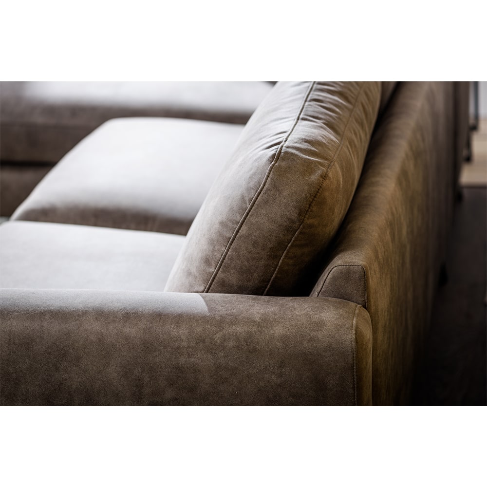 Haluta - Hoekbank Job – 258 x 155 x 83 cm – Taupe – Links - Afbeelding 8