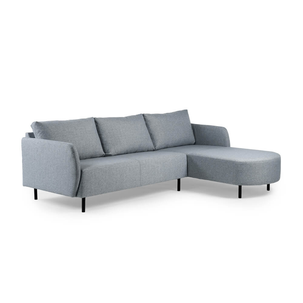 Haluta - Hoekbank Niek – 240 x 170 x 80 cm – Grijs – Rechts - Afbeelding 6