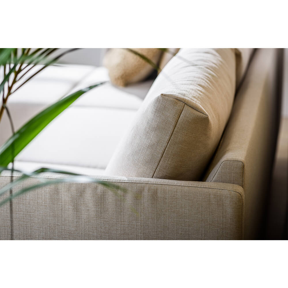 Haluta - Hoekbank Niek – 240 x 170 x 80 cm – Beige – Links - Afbeelding 8