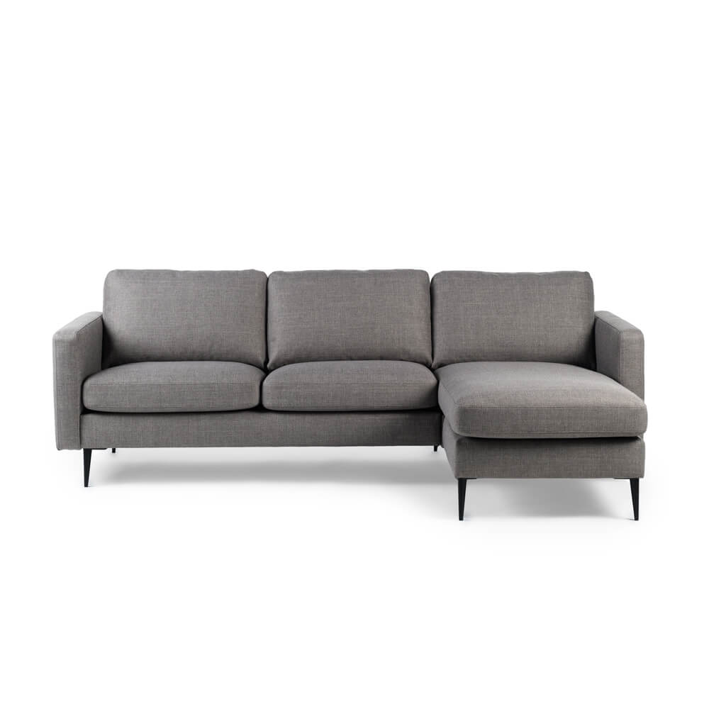 Haluta - Hoekbank Anne – 248 x 155 x 80 cm – Taupe – Rechts - Afbeelding 6