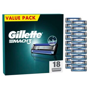 Gillette Mach3 Scheermesjes - 18 stuks