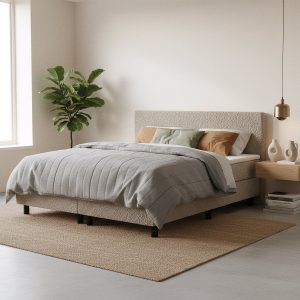 Haluta - Complete Boxspring Teddy - 160 x 200 cm