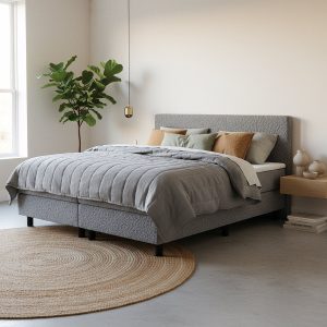 Haluta - Complete Boxspring Teddy - 120 x 200 cm
